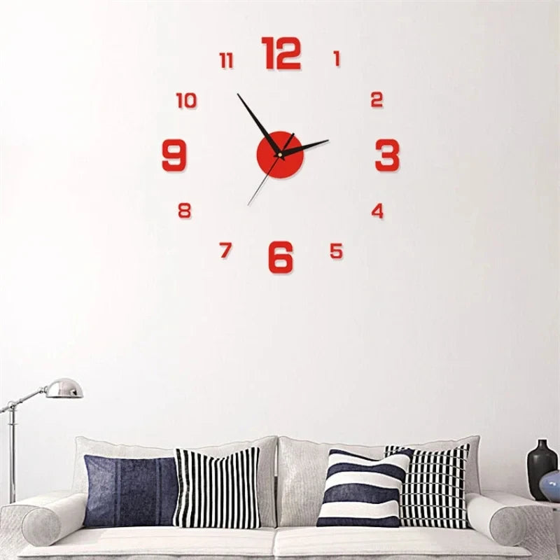 Luminous Digital Wall Clock