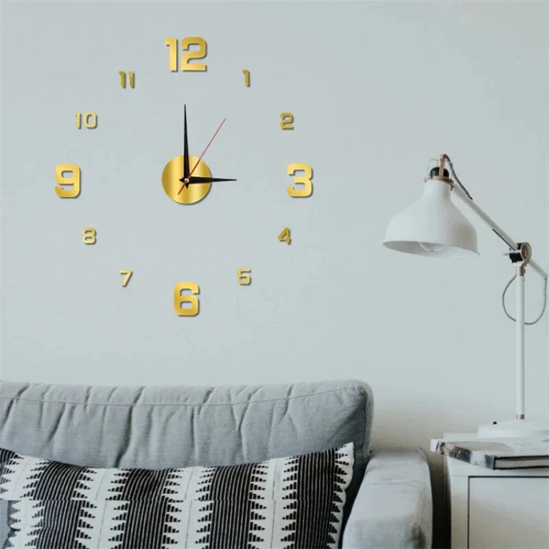 Luminous Digital Wall Clock